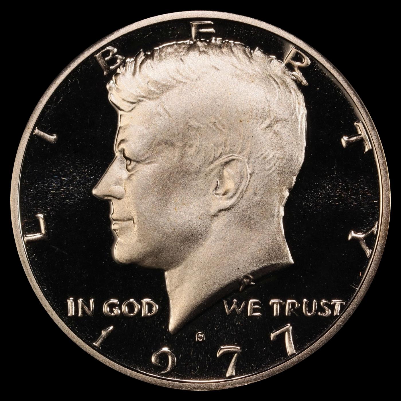 1977-s Proof Kennedy Half Dollar 50c pr70 dcam SEGS