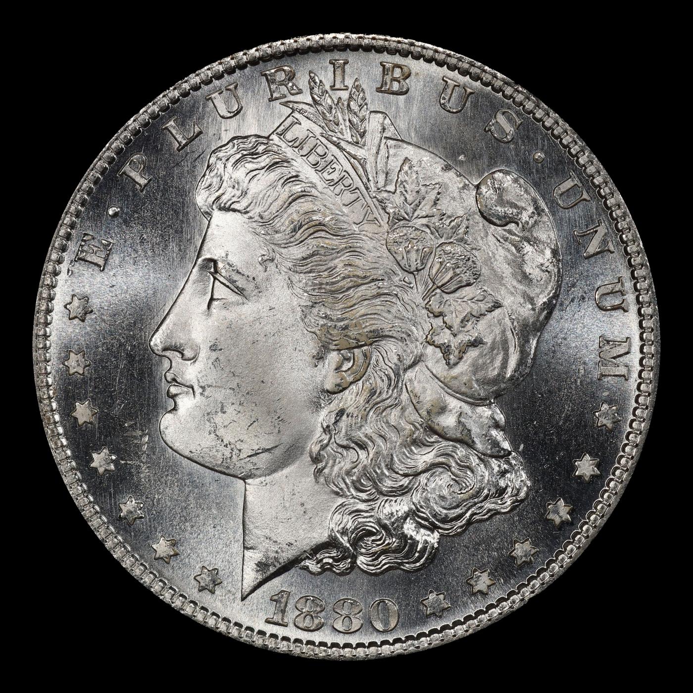 1880-s Morgan Dollar $1 Grades ms65+