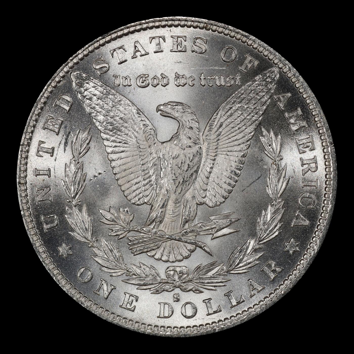 1880-s Morgan Dollar $1 Grades ms65+