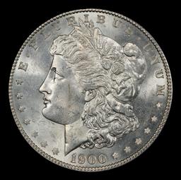 1900-p Morgan Dollar $1 Grades ms62+