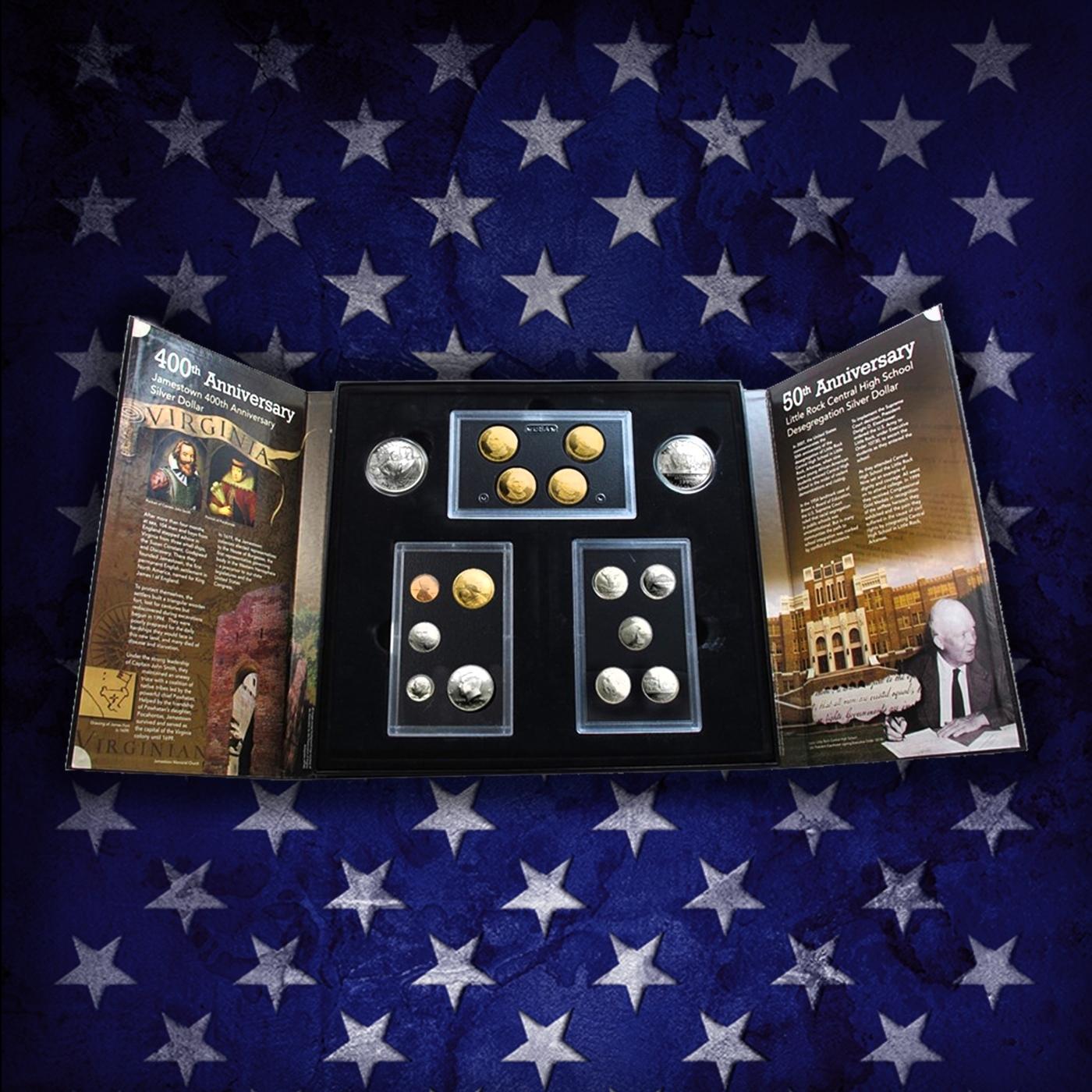 2005-2008 Full Run of US Mint American Legacy Proof Sets - 56 Coins Total, 4 Complete Sets Over 6 oz