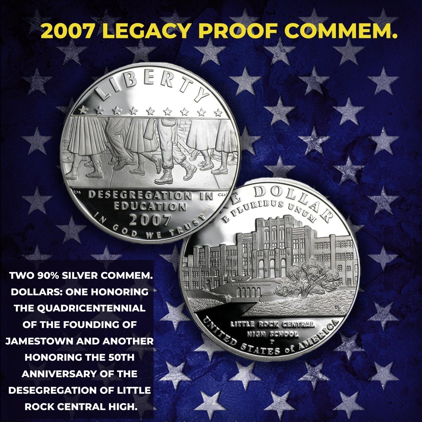 2005-2008 Full Run of US Mint American Legacy Proof Sets - 56 Coins Total, 4 Complete Sets Over 6 oz
