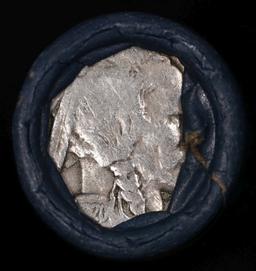 Buffalo Nickel Shotgun Roll in Old Bank Style 'Bell Telephone' Wrapper 1920 & S Mint Ends