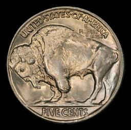 1927-p Buffalo Nickel Near Top Pop 5c ms67 SEGS