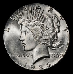 1926-s Peace Dollar $1 Grades ms65