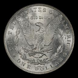 1891-p Morgan Dollar $1 Grades ms63+
