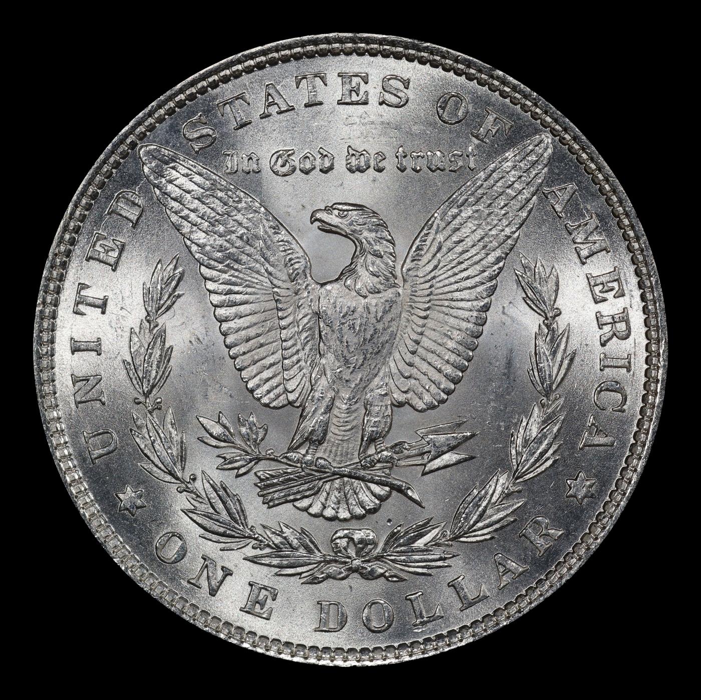 1884-p Morgan Dollar $1 Grades ms65+