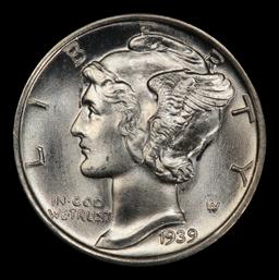 1939-s Mercury Dime 10c ms66+ FSB SEGS