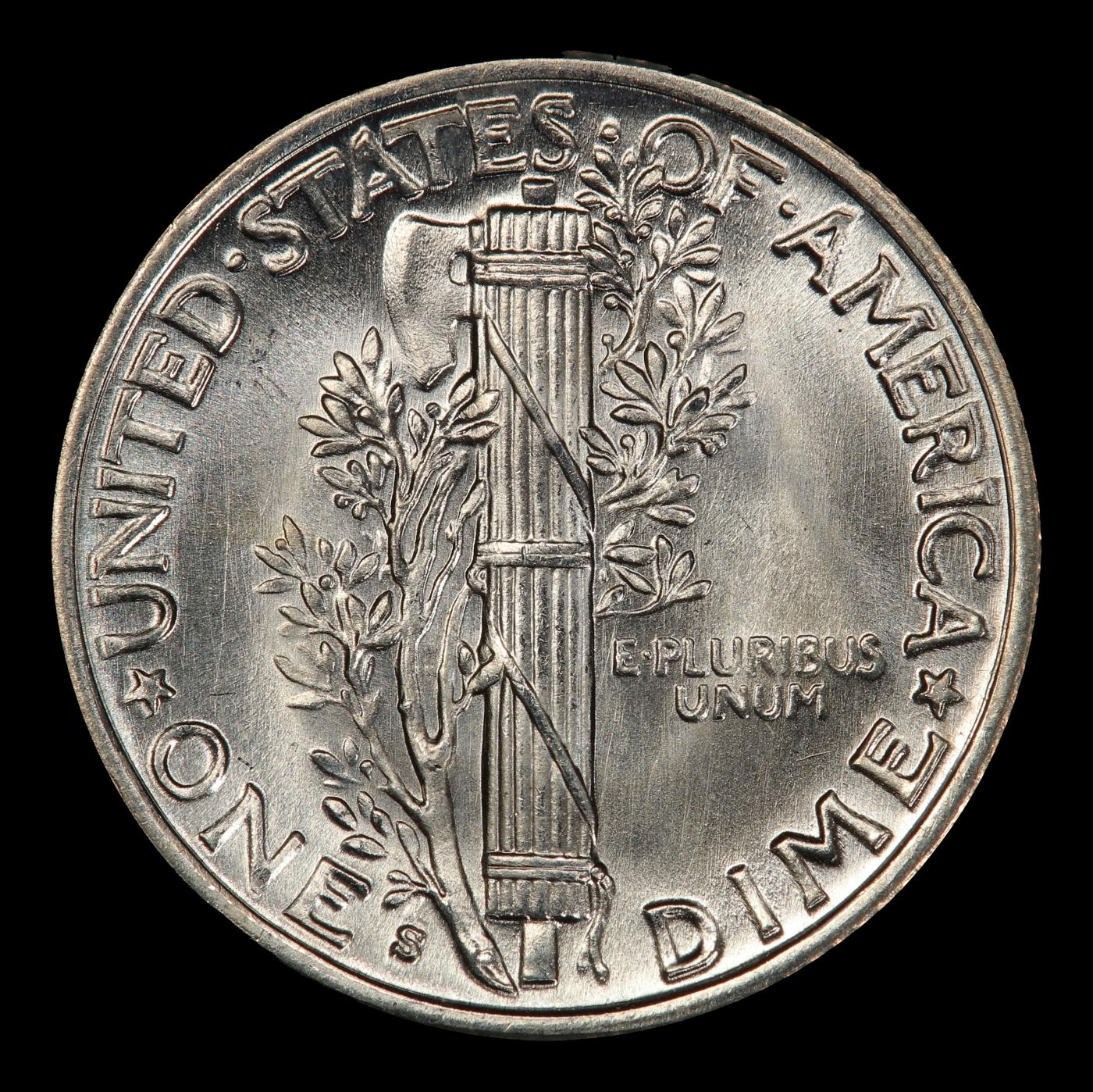 1939-s Mercury Dime 10c ms66+ FSB SEGS
