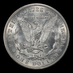 1921-d Morgan Dollar $1 Grades ms62+