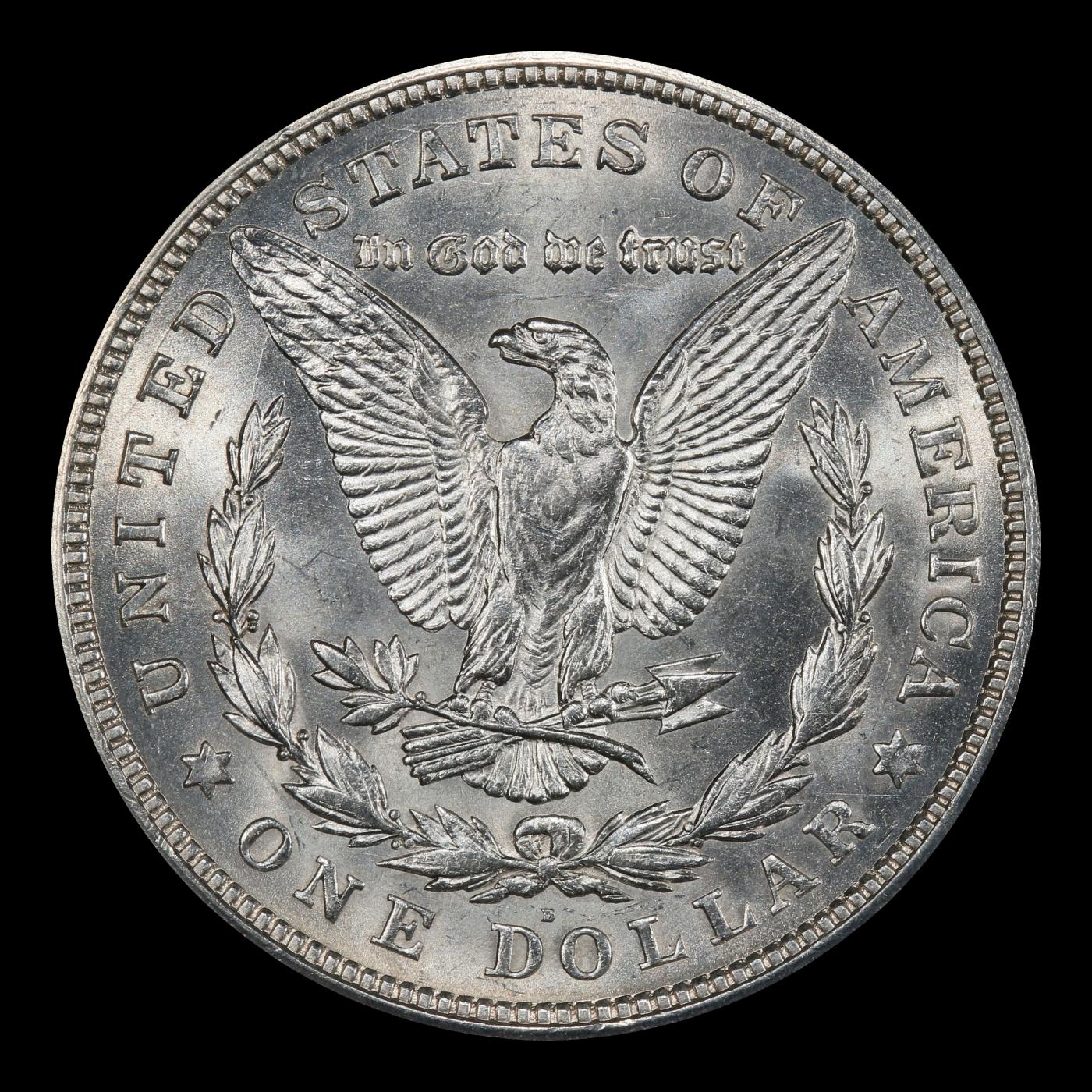 1921-d Morgan Dollar $1 Grades ms62+