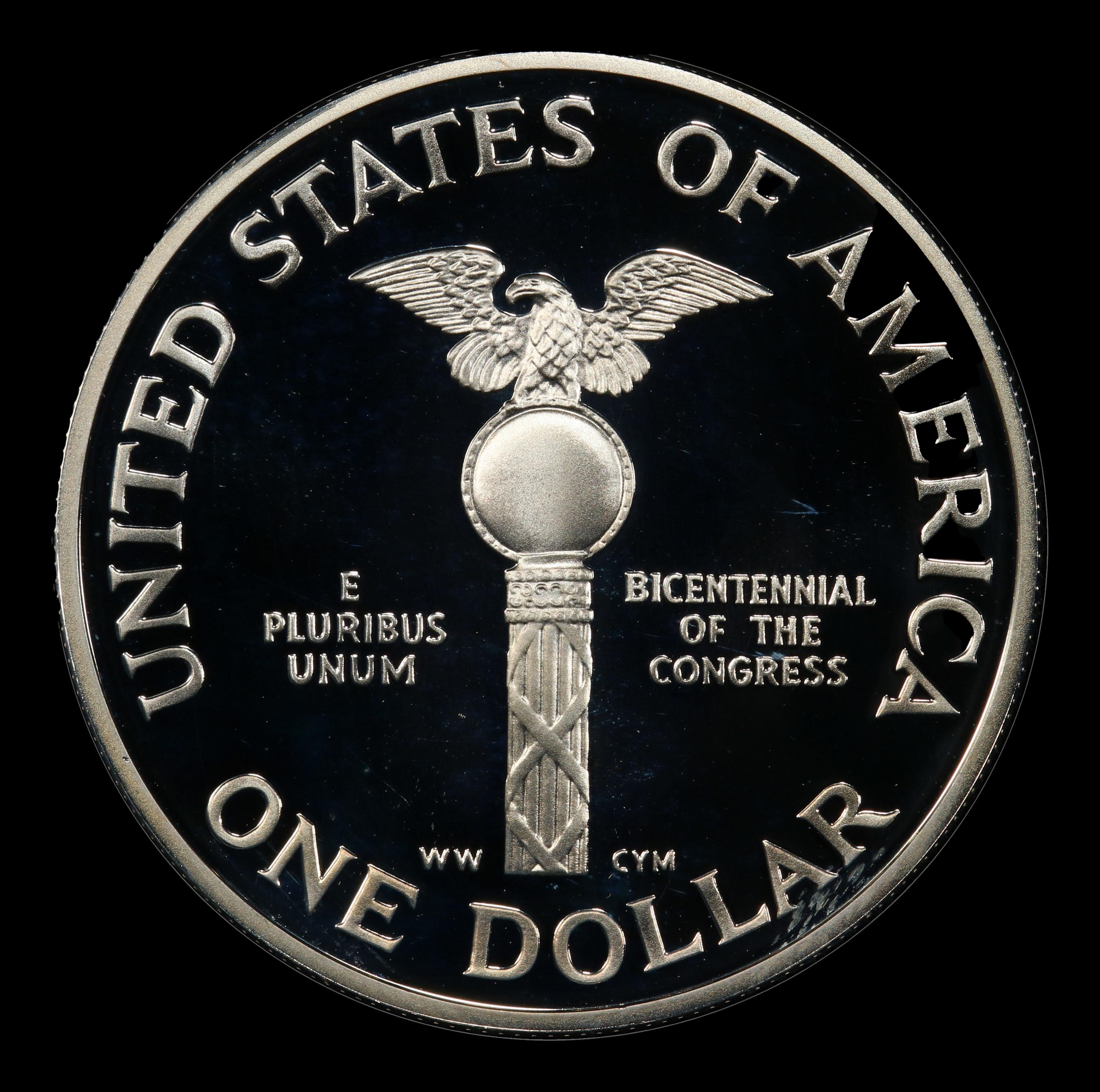 1989-s Congress Proof Modern Commem Dollar $1 pr70 dcam SEGS