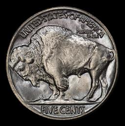1935-p Buffalo Nickel Near Top Pop 5c ms67+ SEGS