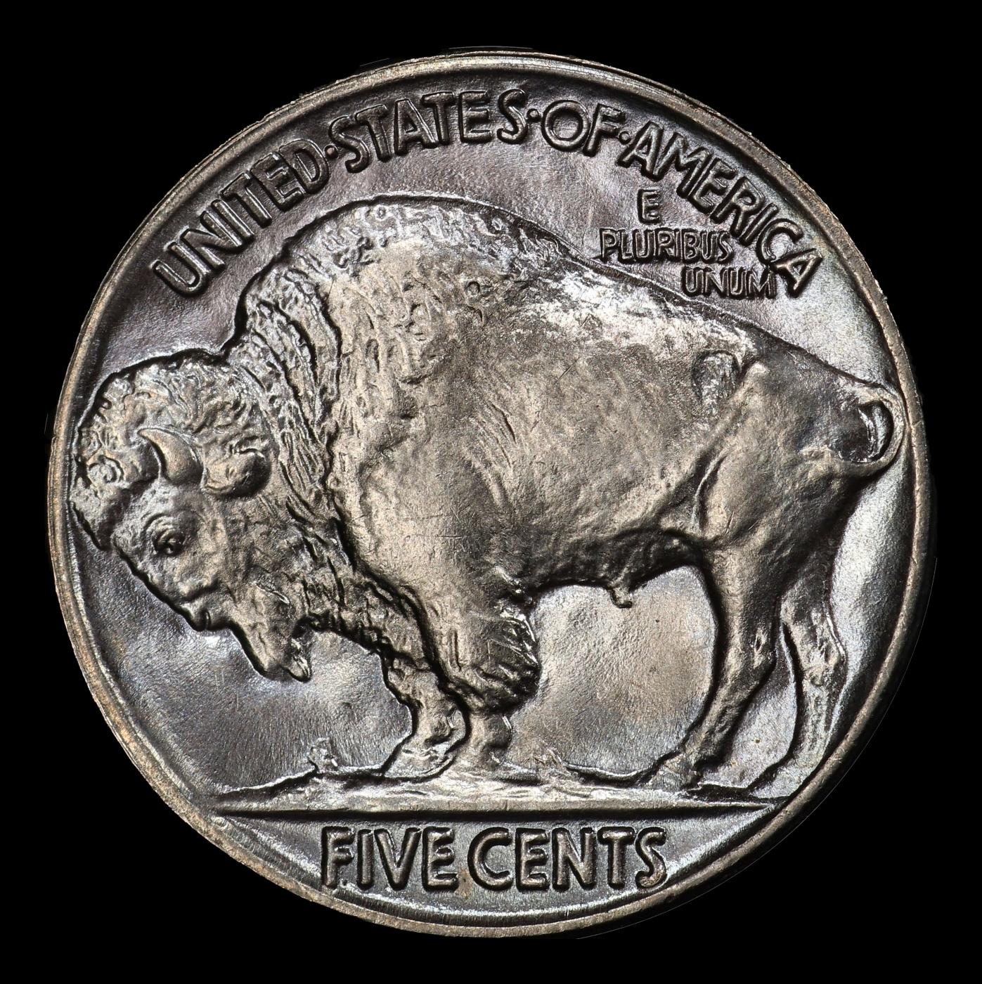 1935-p Buffalo Nickel Near Top Pop 5c ms67+ SEGS