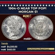 1904-o Morgan Dollar Near Top Pop! $1 ms66+ SEGS