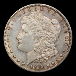 1890-cc Morgan Dollar $1 ms63 USCG