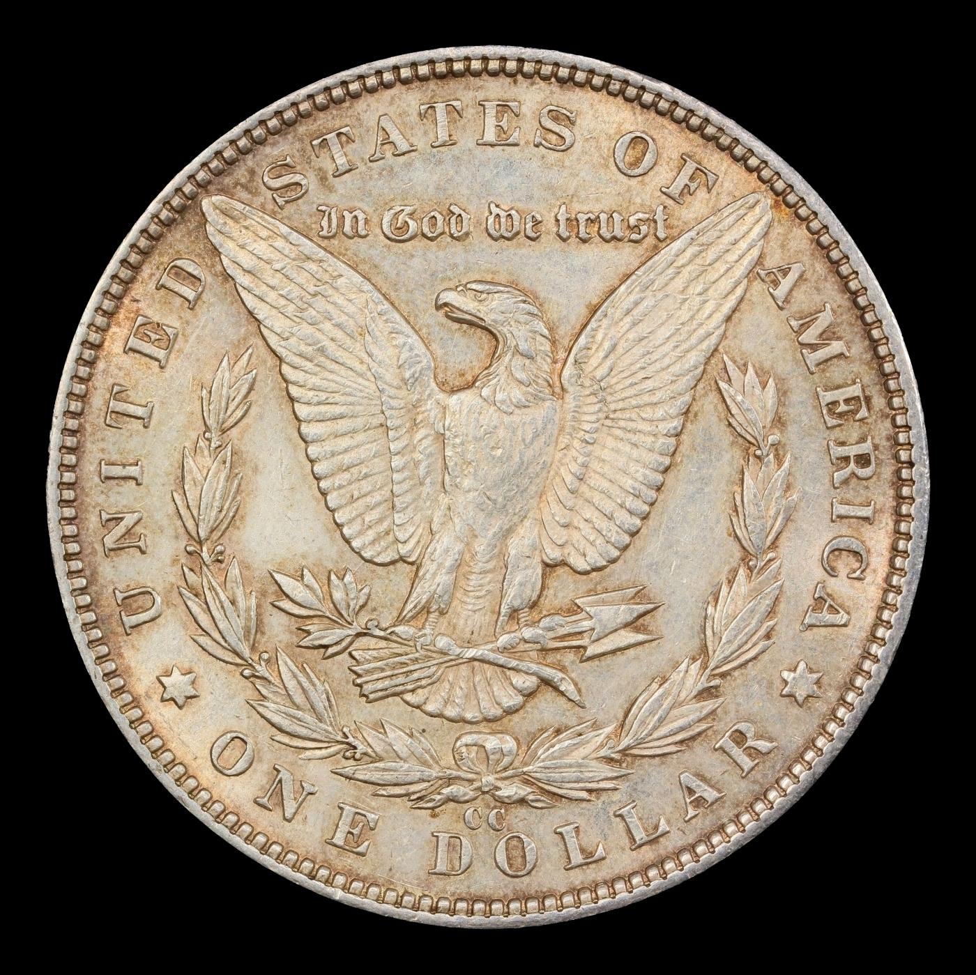 1890-cc Morgan Dollar $1 ms63 USCG