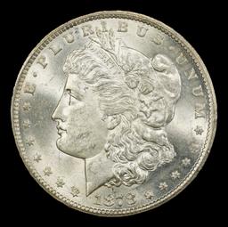 1878-cc Morgan Dollar $1 ms65+ SEGS