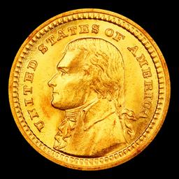 1903 Jefferson Louisiana Purchase Gold Commem Dollar Near Top Pop! 1 ms67 SEGS
