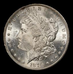 1879-s Rev '78 Top 100 Morgan Dollar Near Top Pop $1 ms65+ SEGS