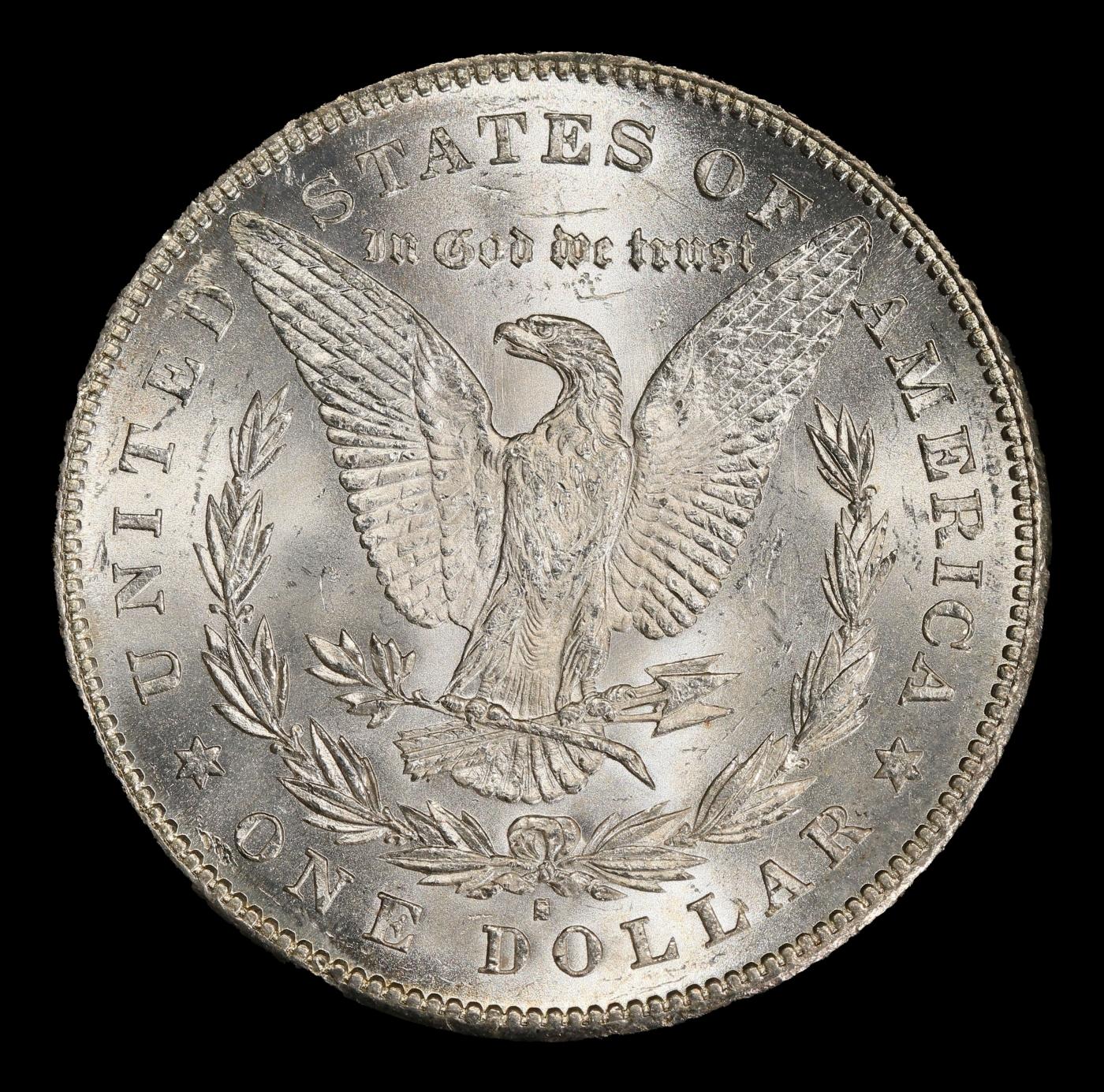 1879-s Rev '78 Top 100 Morgan Dollar Near Top Pop $1 ms65+ SEGS