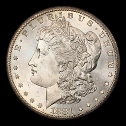 1881-s Morgan Dollar $1 Grades ms65+