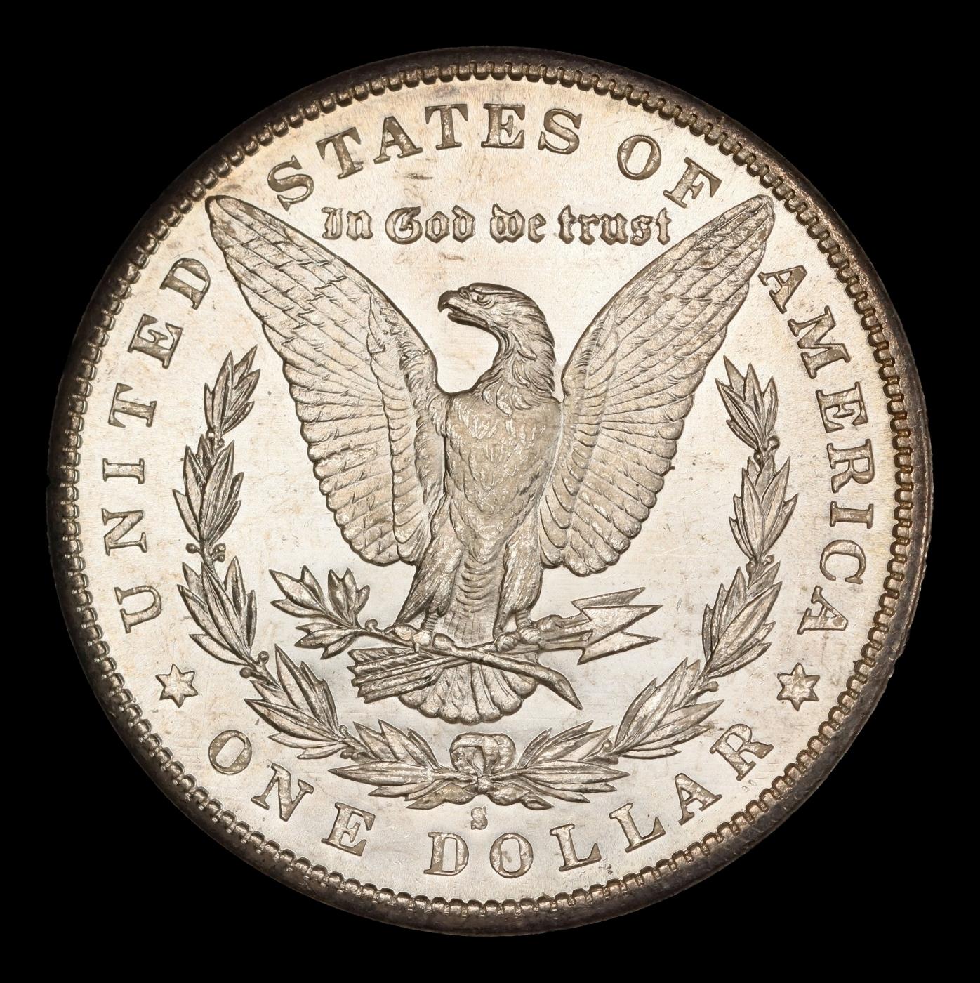 1881-s Morgan Dollar $1 Grades ms65+
