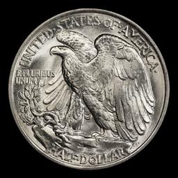 1936-p Walking Liberty Half Dollar 50c Grades ms66