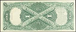 1917 $1 Large Size Legal Tender Note Grades Choice AU/BU Slider Signatures Elliott/Burke