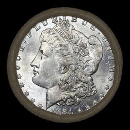 Y- 10 SEARS Uncirculated Morgan Dollar Roll 1884&S Ends