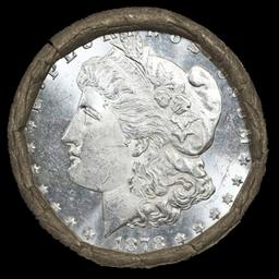 RO- SEARS 20 Coin Morgan Silver Dollar $1 Roll Unc 1878/'P' Rev Ends