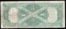 1917 $1 Large Size Legal Tender Note Grades vf+ Signatures Speelman/White