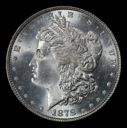 1878-p 8tf Morgan Dollar $1 ms66+ SEGS