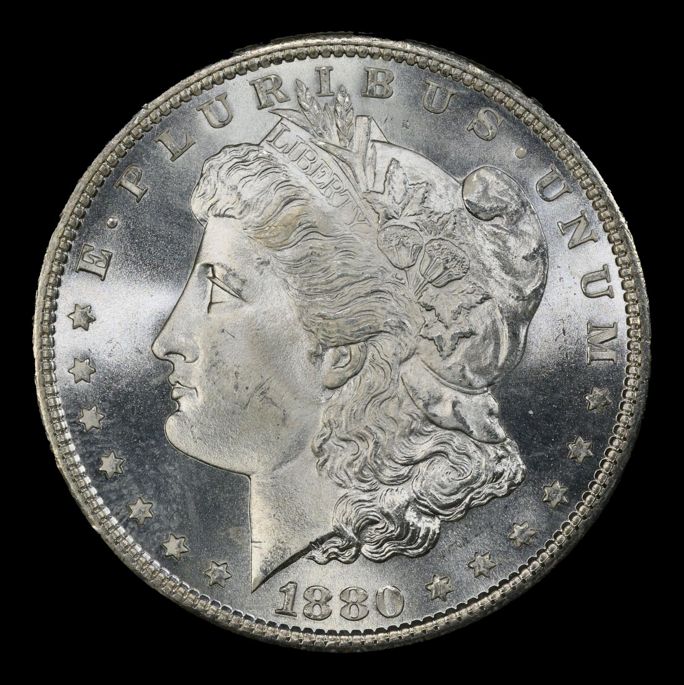 1880-s Morgan Dollar Near Top Pop $1 ms68+ SEGS