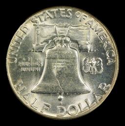 1950-p Franklin Half Dollar TOP POP! 50c ms67+ fbl SEGS
