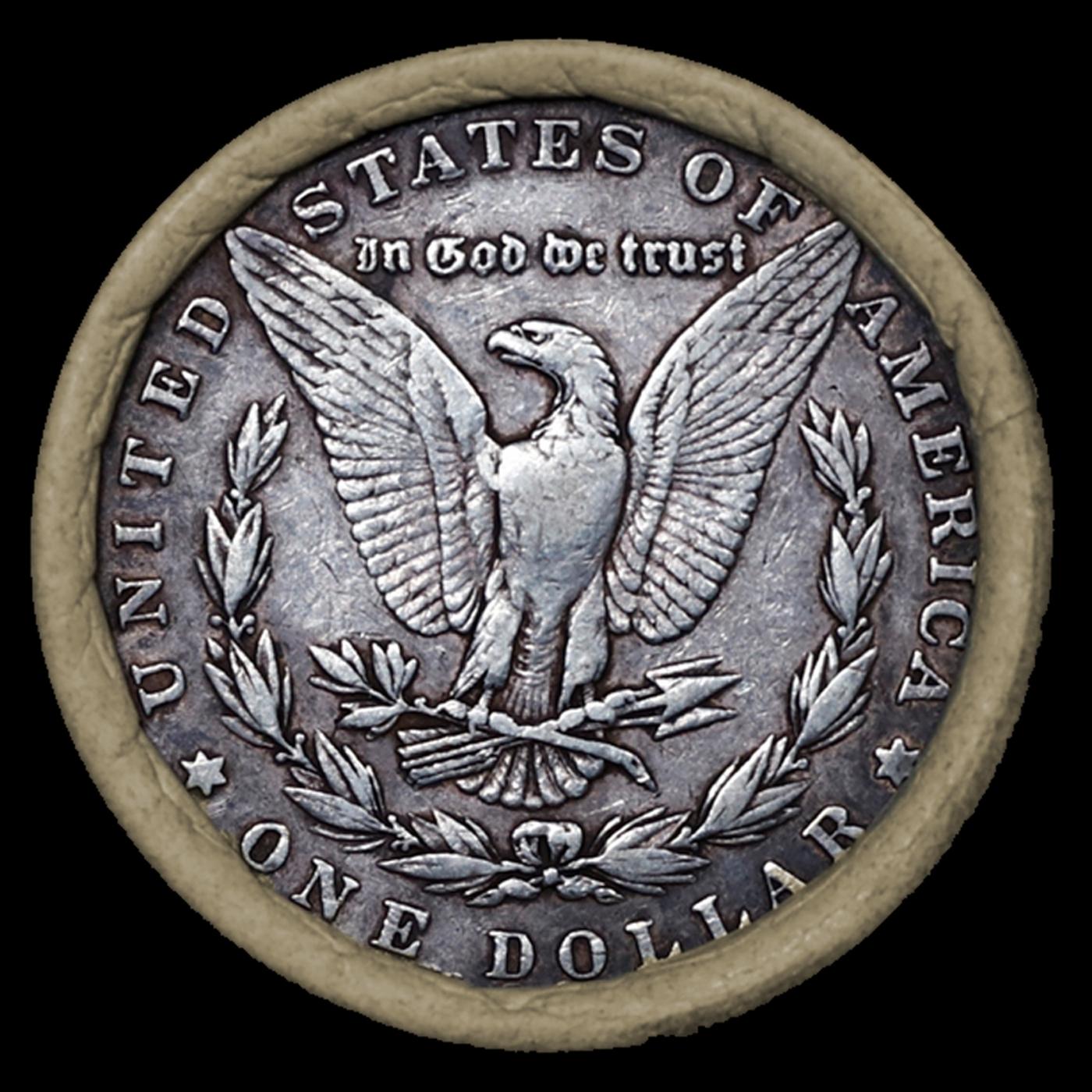 EA- 20 Silver Dollars Morgan SEARS Roll Circ 'P' Rev/'P' Rev Ends