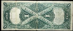 1917 $1 Large Size Legal Tender Note Grades xf Signatures Elliott/White
