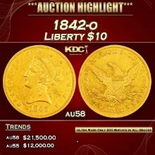 1851-p Gold Liberty Quarter Eagle $2 1/2 ms64+ SEGS