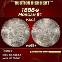 1888-s Morgan Dollar $1 ms65+ SEGS