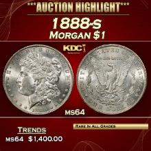 1888-s Morgan Dollar $1 ms64 SEGS