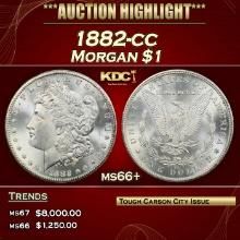 1882-cc Morgan Dollar $1 ms66+ SEGS
