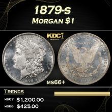 1879-s Morgan Dollar $1 ms66+ SEGS