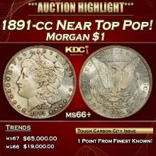1891-cc Morgan Dollar $1 ms66+ SEGS