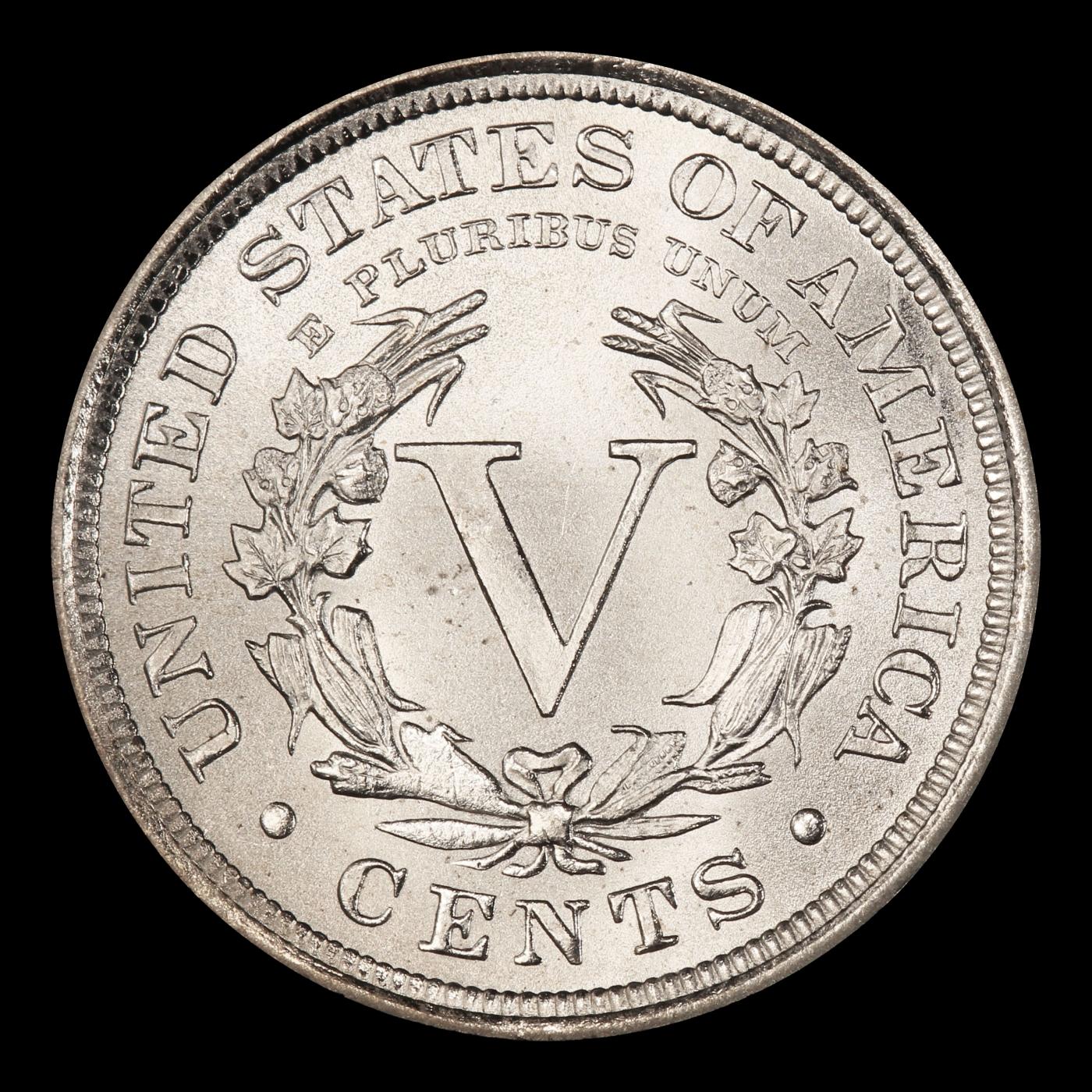 1901 Liberty Nickel Near Top Pop 5c ms66+ SEGS