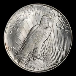 1922-p Peace Dollar Near Top Pop $1 ms66+ SEGS