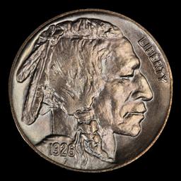 1926-p Buffalo Nickel Near Top Pop 5c ms67 SEGS