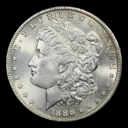 1886-s Morgan Dollar $1 ms65+ SEGS