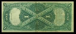 1917 $1 Large Size Legal Tender Note Grades Select AU Signatures Elliott/White