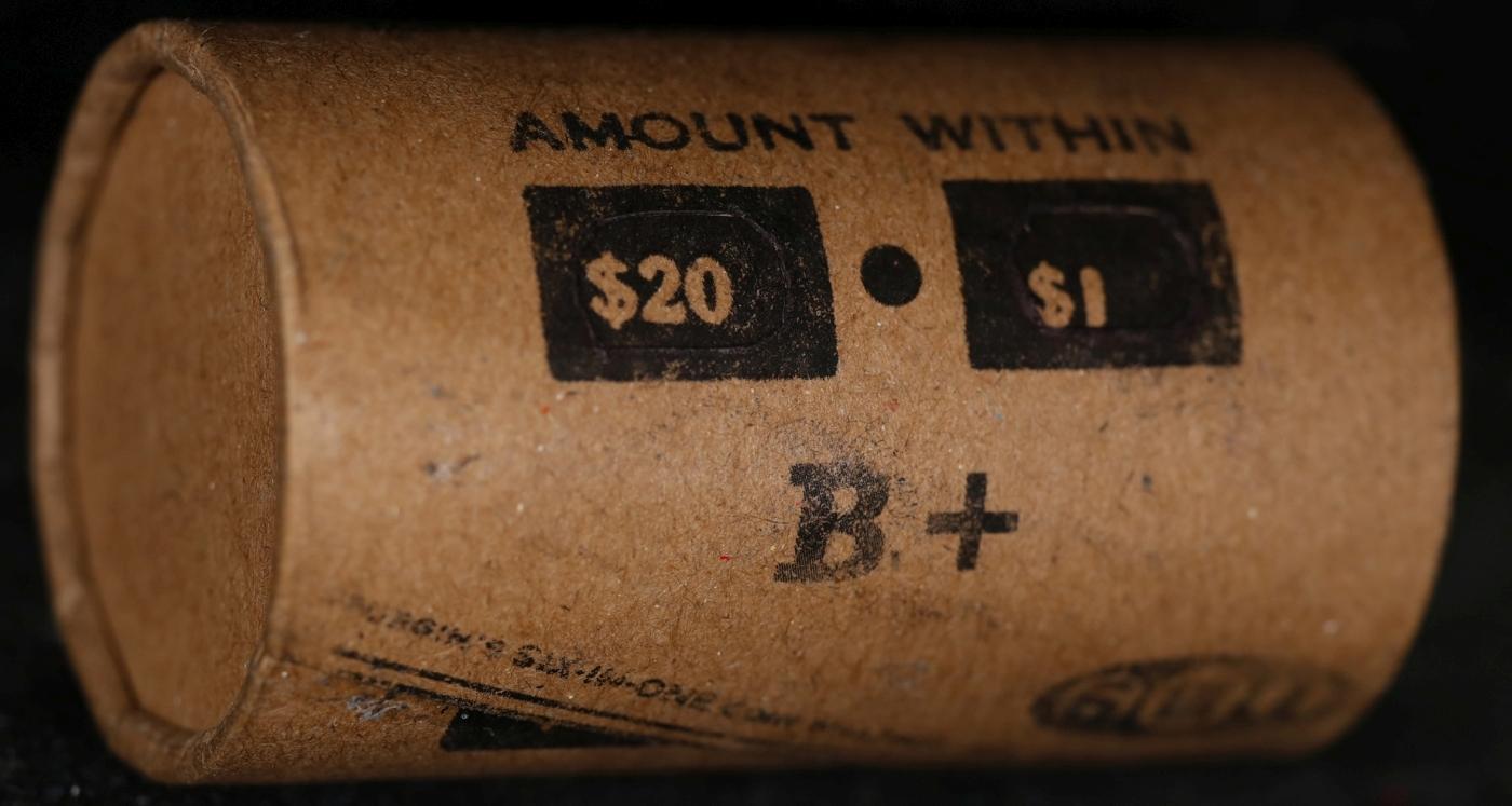 NS- 20 Coin GIMBLES Roll Unc Peace Dollar B+