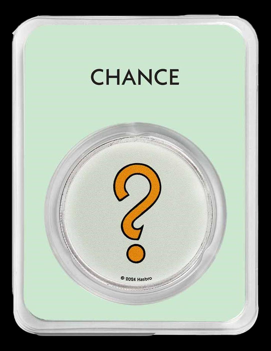 2024 Chance Monopoly 1oz .999 Silver Round Colorized Samoa Round